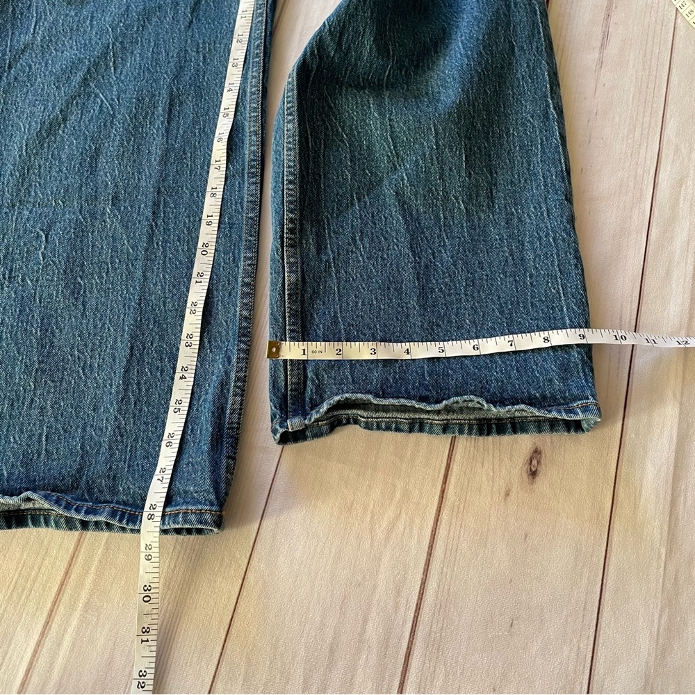 Abercrombie & Fitch The 90s Relaxed Jeans Women’s 32 | 14 R High Rise Curve Love - Picture 13 of 15